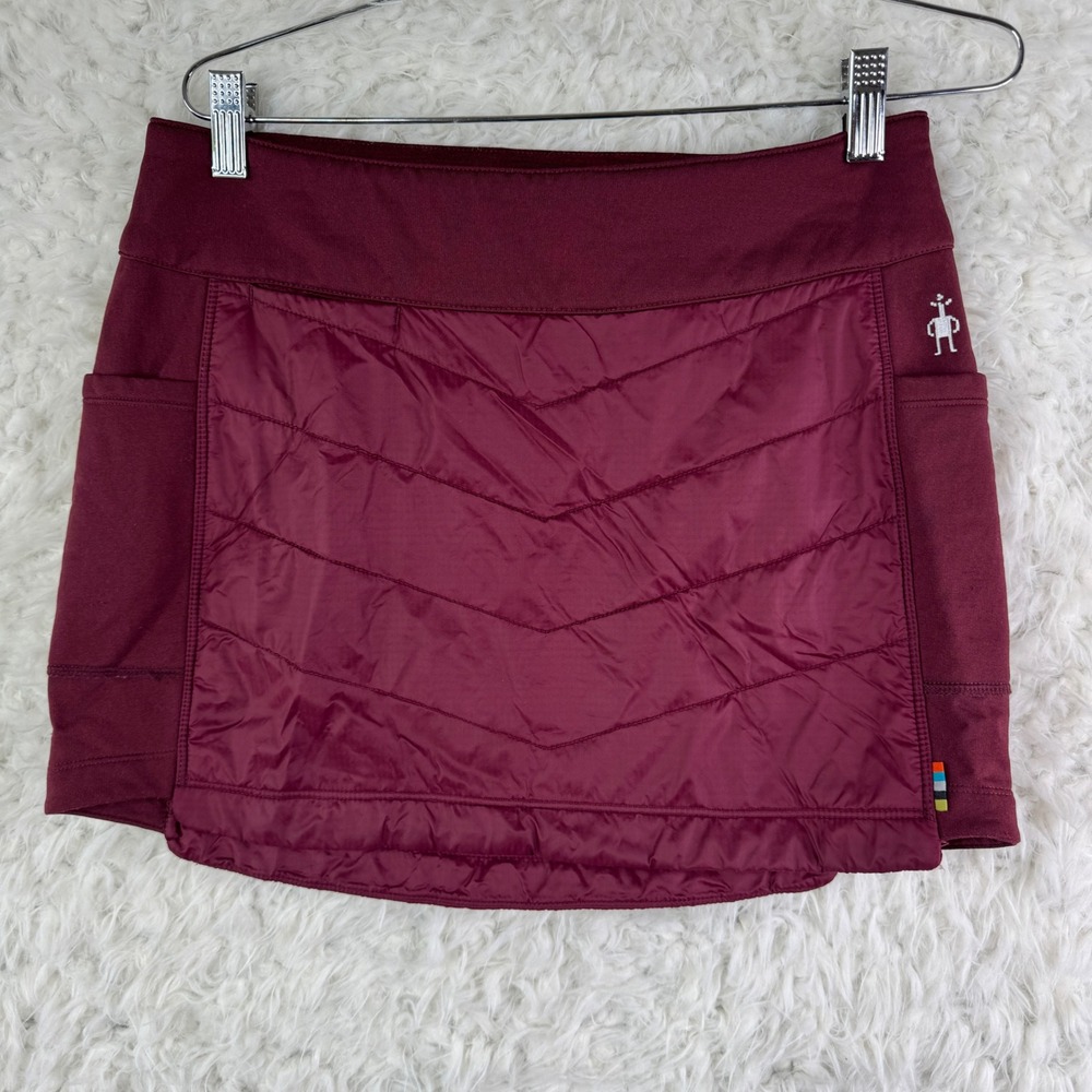 Smartwool Smartloft‎ 60 Skirt Small Burgundy Maroon Insulated Merino Wool Hiking